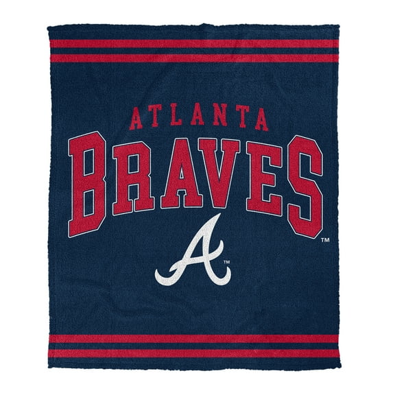 Pegasus Atlanta Braves 60" x 70" Cozy Plush Knit Blanket