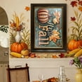 thumbnail image 5 of AuroraX Thanksgiving Decorations Fall Indoor Ornaments , Waterproof Wall Mounted Vintage Ornaments , Wall Art Thanksgiving Hanging Decor, 5 of 6