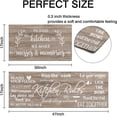 thumbnail image 3 of Farmhouse Kitchen Rug Sets of 2 Piece Non Slip Kitchen Rugs and Mats Washable Kitchen Mats for Kitchen Floor Mat Carpet Runner Rugs for Hallway Laundry Decor 17"x30"+17"x47", 3 of 6