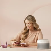 Bionaire True HEPA Air Purifier for Small Rooms Up to 345 sq. ft with 3-Speed, 360° Air Intake, Digital Controls and Removes 99.97% of Airborne Particles - White