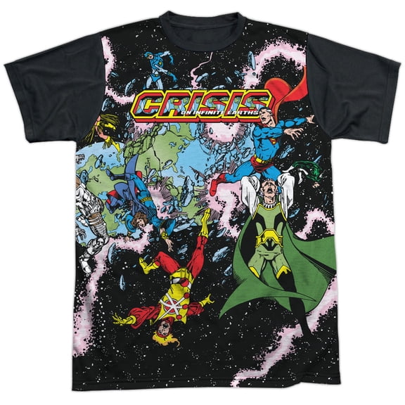 JLA Crisis Variant Unisex Adult Halloween Costume Sublimated T Shirt