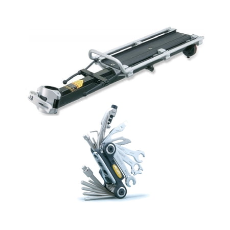 UPC: 0657379061134 | Topeak QR Beam Rack MTX Bicycle Rack (E-Type) and Alien II Bike Multi-Tool Kit