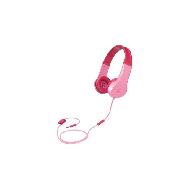 Audífonos Motorola Moto JR200 Pink Nueva Línea 2022.