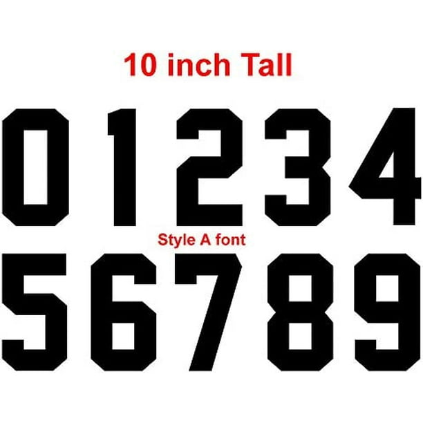Jersey Number Baseball