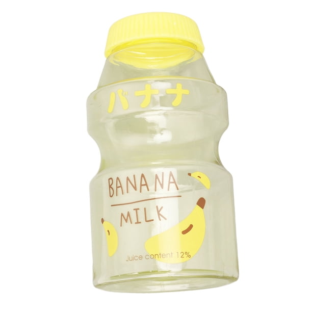 Botella de Agua Botella de Jugo Transparente Reutilizable sin BPA Innovadora de Dibujos Animados para Viajes Deportivos Al Aire Libre 16oz/500ml ANGGREK Otros