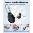 thumbnail image 3 of UNBREAKcable 4 Pack for Airtag Holder Carabiner Waterproof Protector TPU Airtags Case, Professional Carabiner Compatible with Apple Finder Tracker Accessories for Keys/Bags, 3 of 10