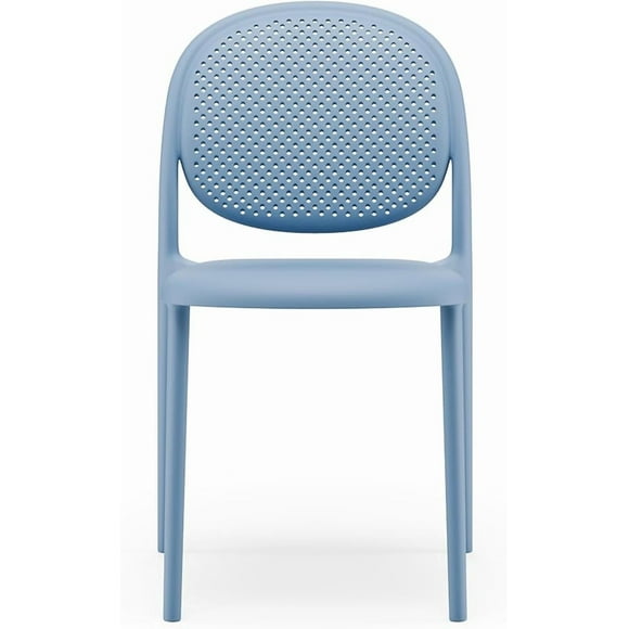 -KYN - Set de 4 Sillas SIRA (COLOR AZUL).