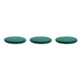 thumbnail image 1 of Transemion Coussin de Chaise Amovible Coussin Rond Doux et Confortable pour le Confort Polyester Chaise Ronde Coussin Coussin Noir Vert 40X40cm 3Set, 1 of 6