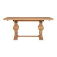 thumbnail image 2 of Pemberly Row Table de Salle à Manger Transitionnel en Pin Massif, Brun Miel Rustique, 2 of 7