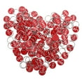 thumbnail image 4 of ELAYARD 100Pcs Red Numbered Metal Keychain Tags for Organized Key Identification and Storage, 4 of 8