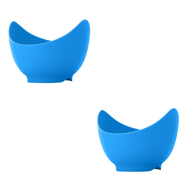 Billuyoard Escalfador de huevos, taza para escalfar huevos de silicona, caldera antiadherente para cocinar panqueques, bandeja para huevos de Type1 NO1