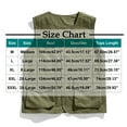 thumbnail image 2 of Mens Big & Tall Vests, Men's Fishing Vest Utility Safari Travel Vest with Multi Pockets Outdoor Work Photo Cargo Fly Summer Vest M-3XL, 2 of 8