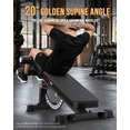 thumbnail image 6 of Keppi Fitness Foldable Adjustable Weight Bench, 1200 lb Capacity, Removable Foot Catch, 6 of 9