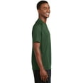 thumbnail image 2 of Sport-Tek Dry Zone Short Sleeve Raglan Shirt-M (Forest Green), 2 of 3