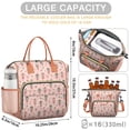 thumbnail image 5 of Floral Fairy Princess Pattern Womens Lunch Box for Work,Insulated Large Lunch Bag for Tween and Teen,Loncheras Para Mujer,Leakproof Adult Lunch Bag for Work,Beach,Travel,Picnic,Camping, 5 of 7