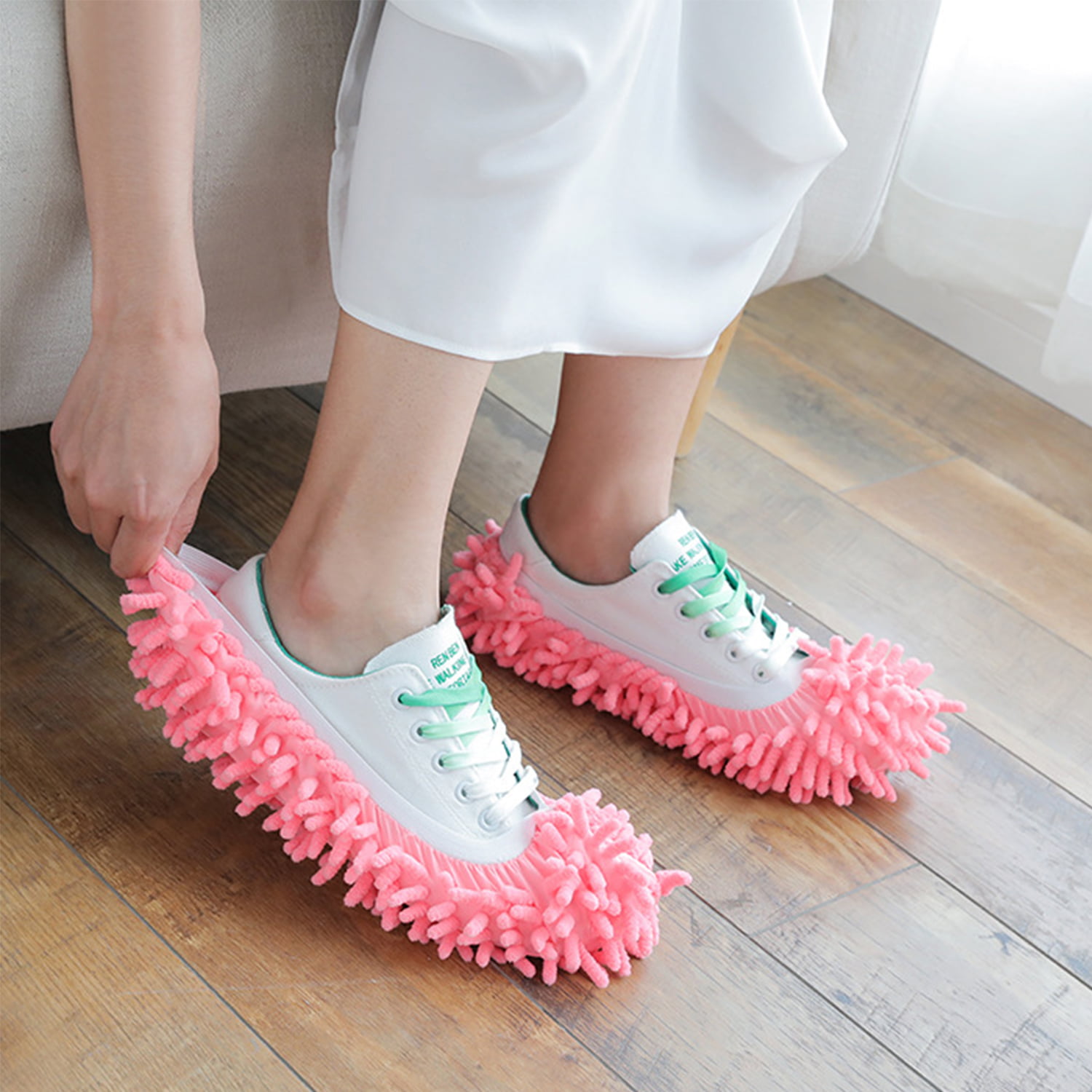 foot mop slippers