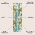 thumbnail image 4 of JONATHAN Y CTP100A-28 Contemporary POP Modern Abstract Waterfall Blue/Cream 2 ft. x 8 ft. Runner Rug, 4 of 10