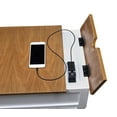 thumbnail image 6 of Convenience Concepts Country Oxford End Table with Charging Station, Multiple Colors, 6 of 8