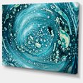 thumbnail image 2 of Precious Blue Fabulous Pattern - Abstract Canvas Art Print, 2 of 4