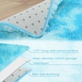 thumbnail image 5 of Fluffy Area Rug, Soft and Thick Faux Tie-Dyed High Pile Shaggy Rug Anti-Slip Fuzzy Rug, 5 of 7