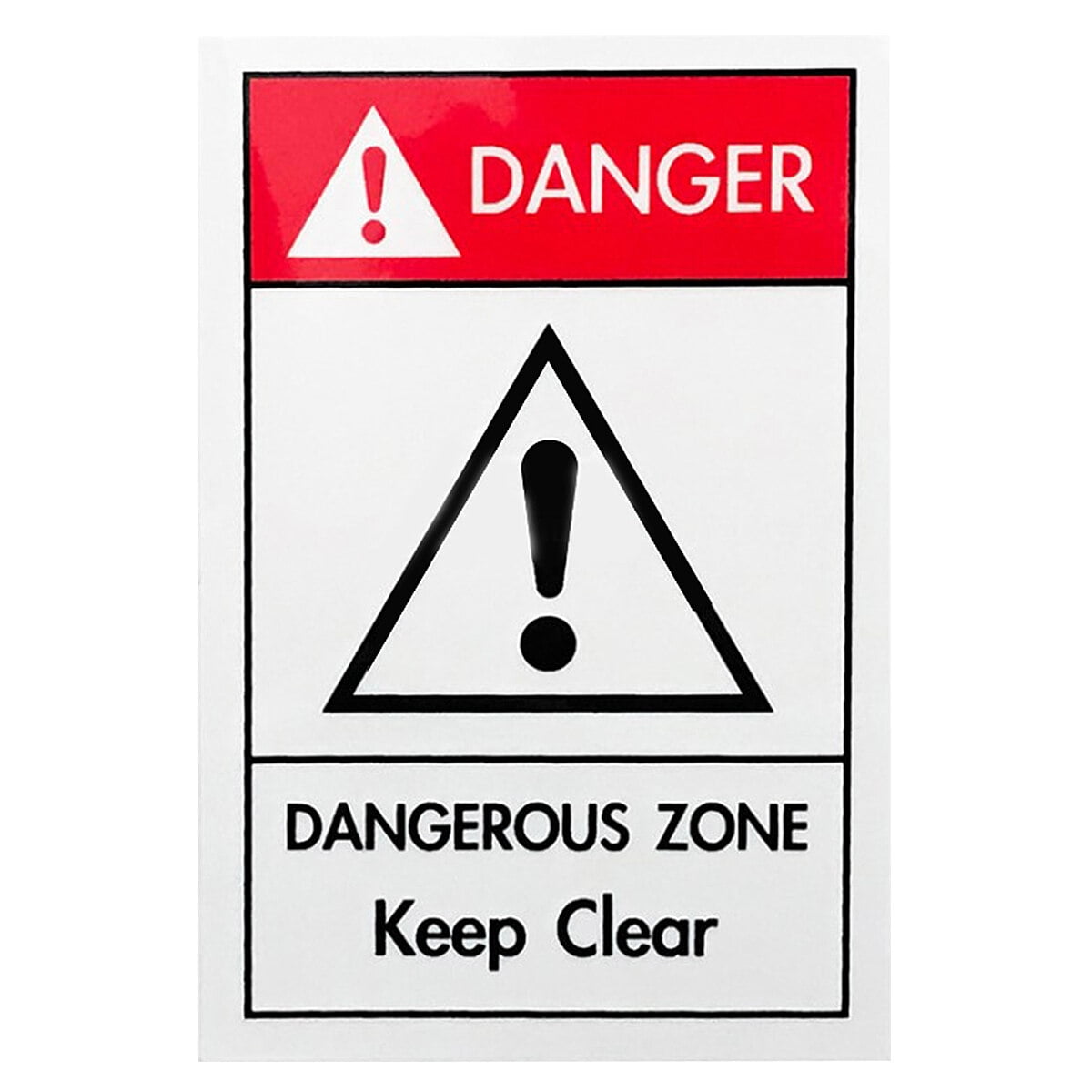 Danger Sign Machinery Dangerous Zone Sign Useful Dangerous Zone Warning