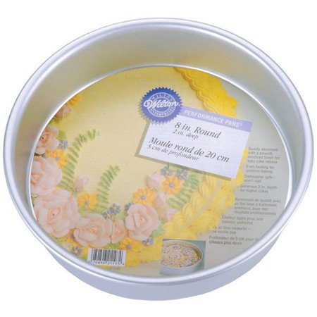Wilton Bakeware 8"x2" Performance Cake Pan, Round 2105-2193