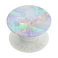 thumbnail image 1 of PopSockets con agarre para teléfono con soporte expandible, mármol opalino, 1 of 6
