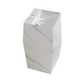 thumbnail image 5 of Fine Fixtures Canyon Pedestal 15" Wide White Carrara Sintered Stone, 5 of 7