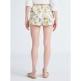 thumbnail image 4 of Free Assembly Women's Lemon Cotton Coverup Shorts, Sizes XXS-XXL, 4 of 6