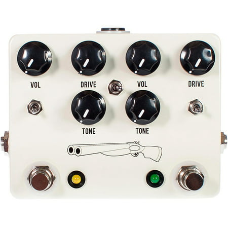 JHS Pedals Double Barrel Dual Overdrive Guitar Effects