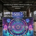 thumbnail image 3 of High Precision Body Weight Scale Smart Bathroom Scales with Large LCD Display(400lbs),Decorative for Bedroom-Dreamcatcher With Feathers, 3 of 4