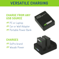 thumbnail image 6 of Wasabi Power Battery (2-Pack, 1200mAh) and Triple Charger for GoPro HERO3, HERO3+, 6 of 8
