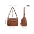 thumbnail image 6 of Deago Crossbody Bags for Women Pocketbook Soft PU Leather Ladies Purses and Handbags Multi Pocket Shoulder Bag with Adjustable Strap, 6 of 10