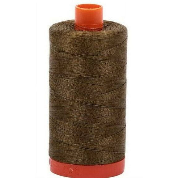 Aurifil Mako Cotton Thread Dark Olive 4173 50Wt 1422Yd