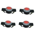 thumbnail image 3 of Dickly 4 Quick-release Fasteners for Roof Boxes - Quick And Easy Installation - Versatile And Professional - Accessories for Luggage Carriers Style B, 3 of 9