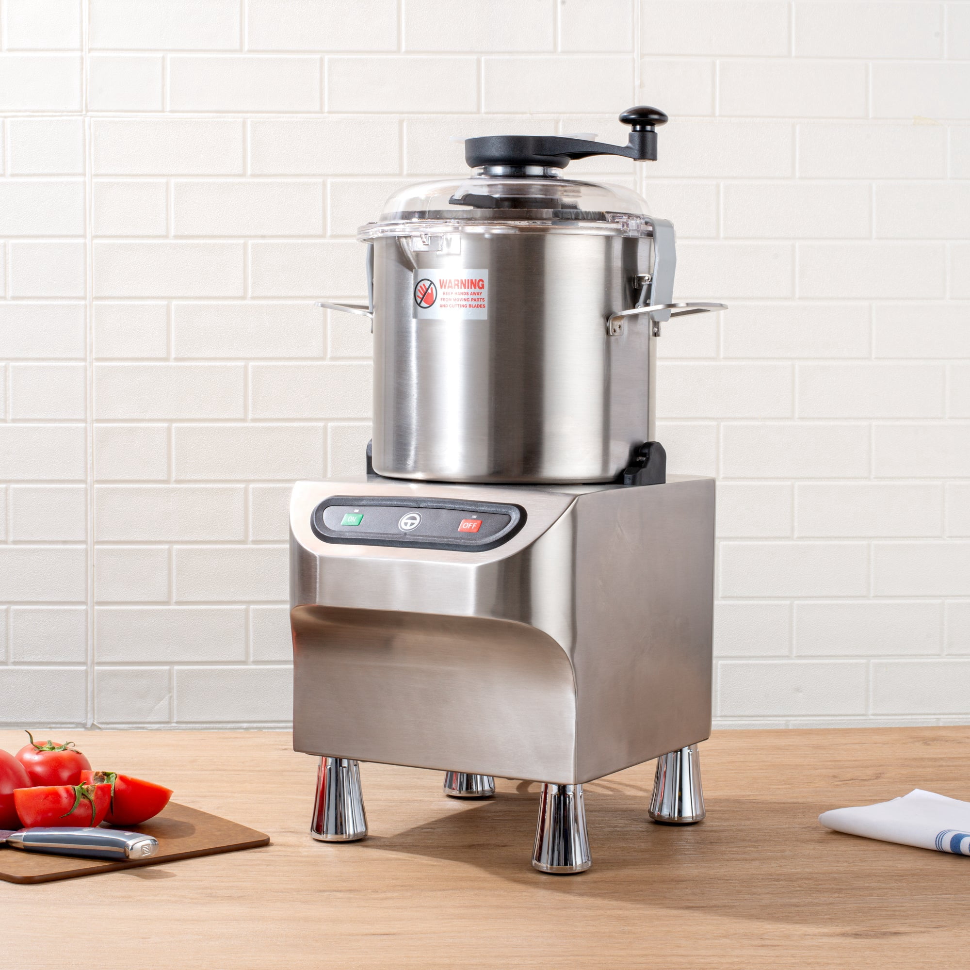 Hi Tek 8L Batch Bowl Food Processor - 1 HP - 1 count box