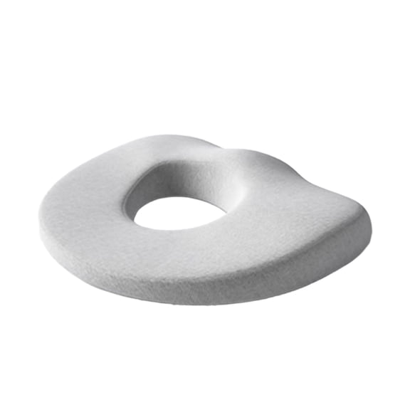 Orthopedic Donut Pillow for Tailbone Ergonomic Hollow Core Seat Cushion Memory Foam Support for Sitting and Sleeping Comfort