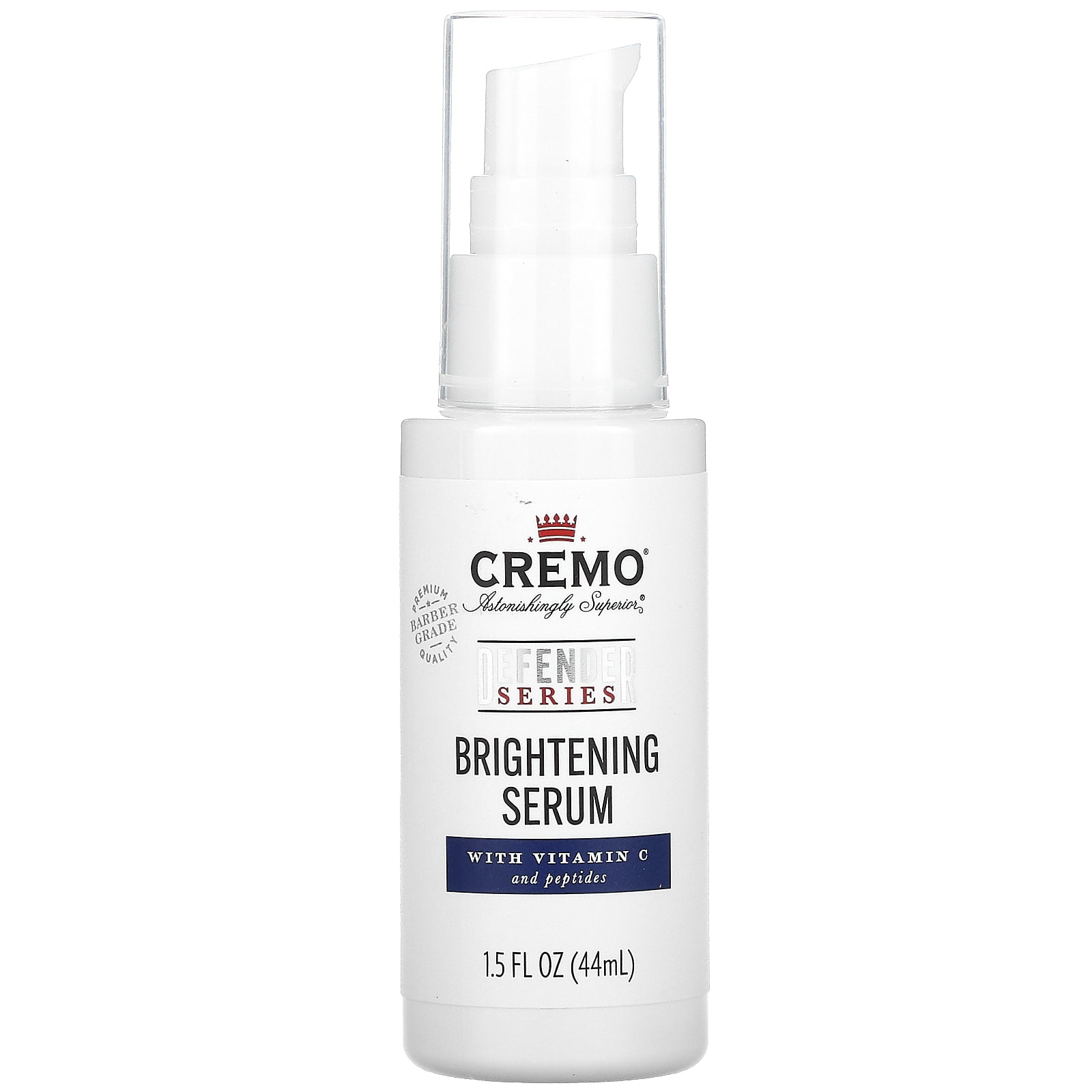 Defender Series, Brightening Serum with Vitamin C and Peptides, 1.5 fl oz (44 ml), Cremo