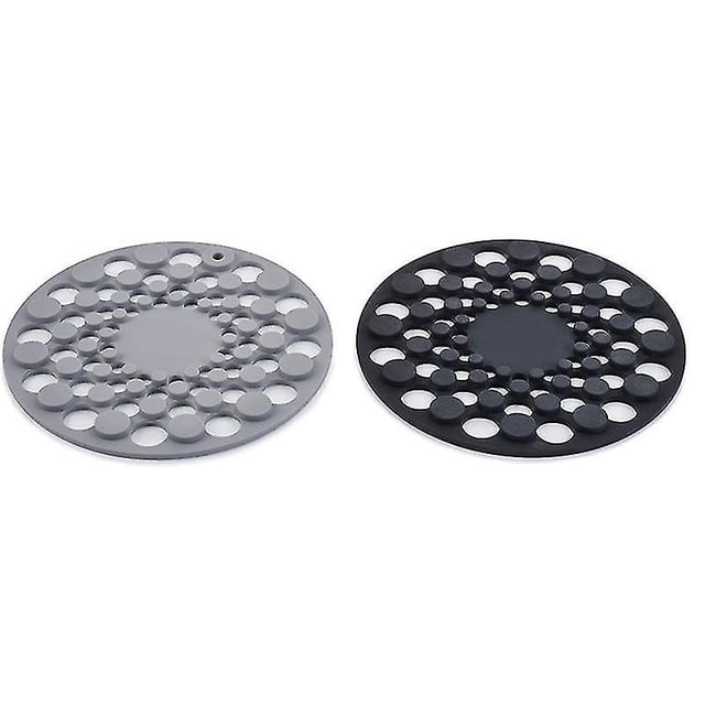 Round Hollow Insulation Pad Multifunctional Heat-resistant Non-slip Coasters For Home Kitchen