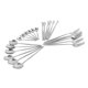thumbnail image 3 of Juego de 24 cubiertos de acero inoxidable plateados vintage para carne, cucharas, tenedores y cuchillos de cocina., 3 of 14