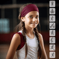 thumbnail image 3 of 4 Pack Bandas Deportivas infantiles para la cabeza, Unisex., 3 of 5