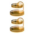 thumbnail image 1 of Yuarrent 2 Layer Iron Decorative Tray Fruit Home Standing Decor Free Vege Diaplay raya 2Conjunto, 1 of 1
