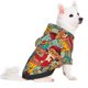 thumbnail image 2 of Fotbe Funny Owl Bird Sudadera con Estampado para Perros Pequeños – Suéter con Capucha para Mascotas, Tela Suave de Forro Polar con Bolsillo-Large, 2 of 7