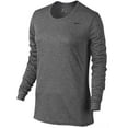 thumbnail image 2 of Nike Womens Long Sleeve Legend Shirt White Small, 2 of 2