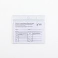 thumbnail image 4 of Cards Cover Holder Clear Vinyl Plastic Sleeve with Waterproof Type Resealable Zip， Does Not Include Cards(12 Pack), 4 of 8