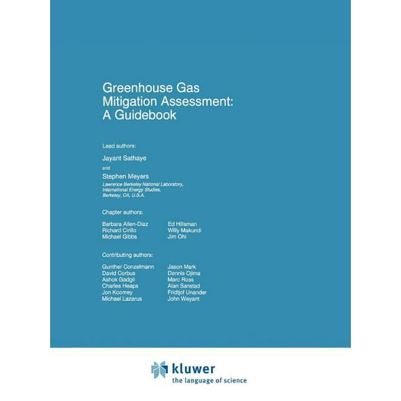 Environmental Science and Technology Lib Greenhouse Gas Mitigation Assessment: A Guidebook, Book 6, (Paperback)