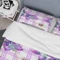 thumbnail image 4 of Designart 'Floral Botanical Retro VII' Mid-Century Modern Duvet Cover Set, 4 of 4