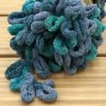thumbnail image 3 of JubileeYarn Fun Finger Loops Yarn - Jumbo Polyester - 100g/Skein - Poseidon - 5 Skeins, 3 of 6
