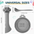 thumbnail image 2 of Uiifan Cat Food Lid Cat Food Can Covers Lids 8 Pcs Pet Can Supplies Set 5 Silicone Wet Kitten Foodstuff Tin Covers Lids 2 Silicone Dog Spoons 1 Paw Shape Multifunctional Opener for Pets(Pink), 2 of 10