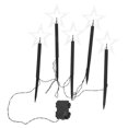 thumbnail image 4 of LED acrílico para exteriores, decoración navideña, estaca de cuerda, luz de jardín, lámpara de patio de estrella impermeable, sin pilas para césped de patio, 4 of 6